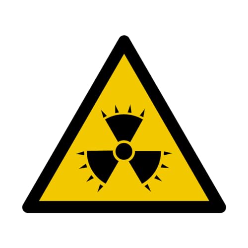 W171 - Gefahr Röntgenstrahlung Batterie in Betrieb - Schild und Warnschild - Größe wählbar von GRAVURE CONCEPT