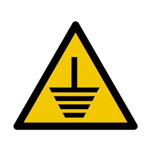 W243 - Erdung - Warnschild - Maße wählbar - Norm ISO 7010 W243 - Erdung - Warnschild - Maße wählbar - Norm ISO 7010 von GRAVURE CONCEPT