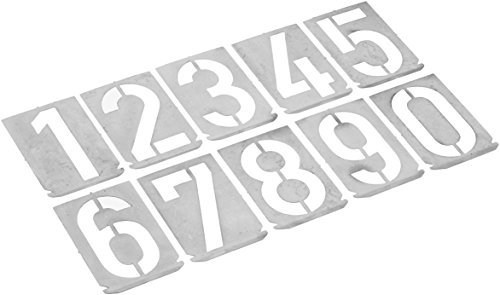 GRAVUREM Signierschablonen 0-9 - Zahlensatz/Schrifthöhe 100 mm GRAVUREM Signierschablonen 0-9 - Zahlensatz/Schrifthöhe 100 mm von GRAVUREM