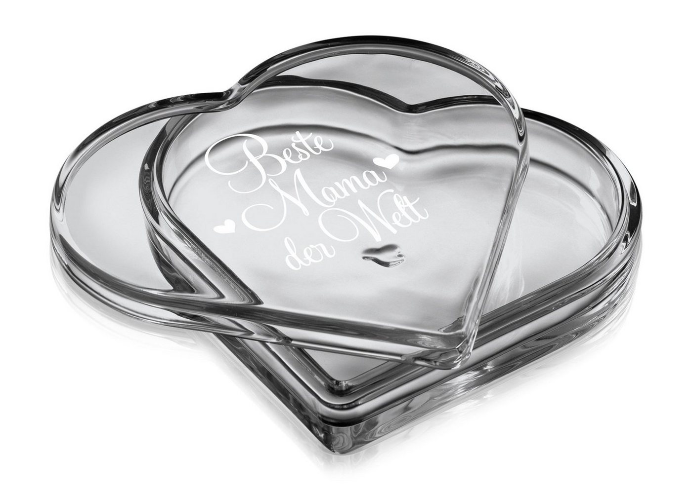 GRAVURZEILE Deko-Glas Herz Box mit Gravur- Beste Mama der Welt - Geschenk für Mutter GRAVURZEILE Deko-Glas Herz Box mit Gravur- Beste Mama der Welt - Geschenk für Mutter von GRAVURZEILE