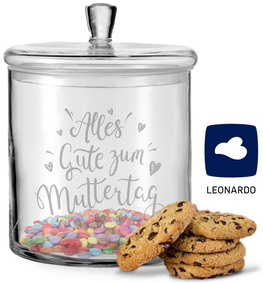 GRAVURZEILE Keksdose mit Gravur - Alles Gute zum Muttertag - Keksdose mit Deckel, Glas, Handgefertigte Glasdose mit Deckel für Mama zum Muttertag GRAVURZEILE Keksdose mit Gravur - Alles Gute zum Muttertag - Keksdose mit Deckel, Glas, Handgefertigte Glasdose mit Deckel für Mama zum Muttertag von GRAVURZEILE