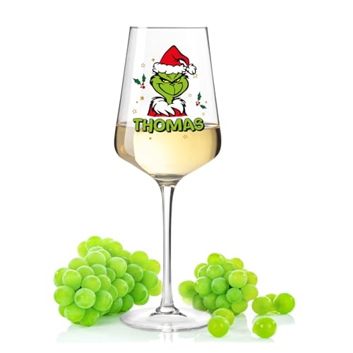 GRAVURZEILE Leonardo Puccini Weinglas mit UV-Druck - Grinch - Personalisiert mit Namen - Persönliche Geschenke für Weinliebhaber - Geschenk für Frauen & Männer zu Weihnachten - Puccini GRAVURZEILE Leonardo Puccini Weinglas mit UV-Druck - Grinch - Personalisiert mit Namen - Persönliche Geschenke für Weinliebhaber - Geschenk für Frauen & Männer zu Weihnachten - Puccini von GRAVURZEILE