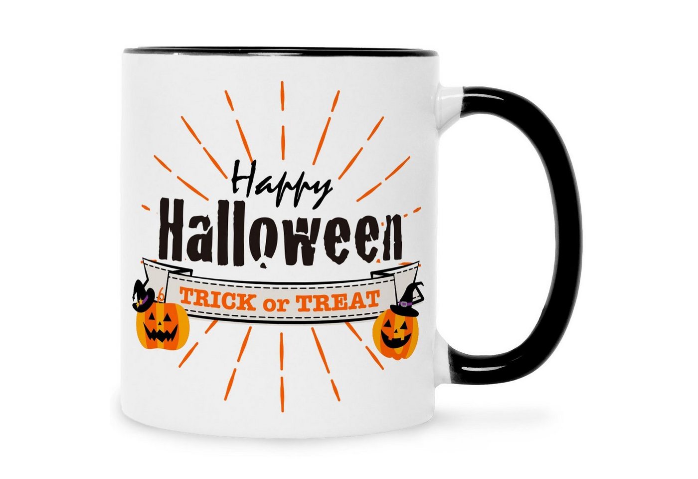 GRAVURZEILE Tasse mit Motiv - im Happy Halloween Design - Geschenk für Sie & Ihn von GRAVURZEILE