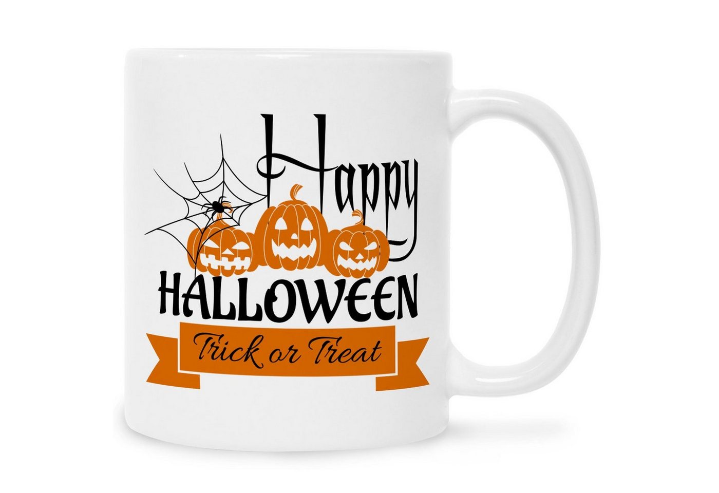 GRAVURZEILE Tasse mit Motiv - im Happy Halloween Design - Geschenk für Sie & Ihn von GRAVURZEILE