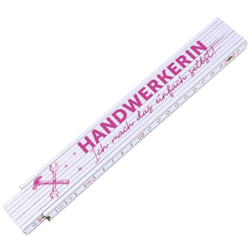 GRAVURZEILE Zollstock 2 Meter mit UV Druck - Handwerkerin - Gliedermaßstab mit Winkelanzeige - Aus Buchenholz - Geschenke für Frauen Mama und Tante Farbe Ich mach das selbst GRAVURZEILE Zollstock 2 Meter mit UV Druck - Handwerkerin - Gliedermaßstab mit Winkelanzeige - Aus Buchenholz - Geschenke für Frauen Mama und Tante Farbe Ich mach das selbst von GRAVURZEILE