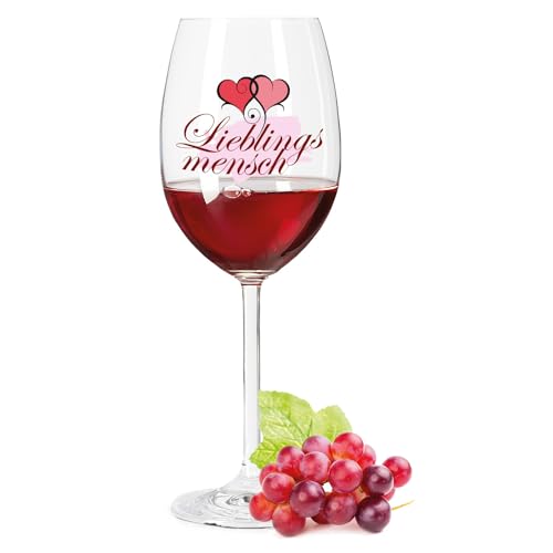 GRAVURZEILE Leonardo Weinglas mit UV-Druck - Lieblingsmensch - Liebevolles Geschenk für Weinliebhaber - Geschenke für Sie & Ihn zum Geburtstag Valentinstag oder Weihnachten - Farbe: Daily UV GRAVURZEILE Leonardo Weinglas mit UV-Druck - Lieblingsmensch - Liebevolles Geschenk für Weinliebhaber - Geschenke für Sie & Ihn zum Geburtstag Valentinstag oder Weihnachten - Farbe: Daily UV von GRAVURZEILE