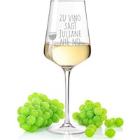Leonardo Weinglas Mit Gravur - Zu Vino Sag Ich Nie No Personalisiert Namen Lustiger Spruchglas Geschenk Für Weinliebhaber Leonardo Weinglas Mit Gravur - Zu Vino Sag Ich Nie No Personalisiert Namen Lustiger Spruchglas Geschenk Für Weinliebhaber von GRAVURZEILEShop