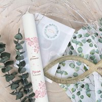 Personalisierte Taufkerze - Stabkerze Kirschblüten Taufgeschenk Mit Namen Und Datum Geschenk Zur Taufe Für Mädchen & Jungen Personalisierte Taufkerze - Stabkerze Kirschblüten Taufgeschenk Mit Namen Und Datum Geschenk Zur Taufe Für Mädchen & Jungen von GRAVURZEILEShop