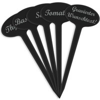 Pflanzenschilder Mit Gravur - Personalisiertes Garten-Deko Geschenkidee Für Papa, Mama, Freundin, Kommunion Acryl Wetterfest Pflanzenschilder Mit Gravur - Personalisiertes Garten-Deko Geschenkidee Für Papa, Mama, Freundin, Kommunion Acryl Wetterfest von GRAVURZEILEShop