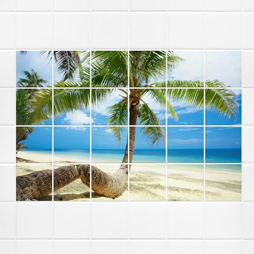 GRAZDesign Fliesenaufkleber Bad Strand Fliesenbild selbstklebend - 20x25cm / 81x51cm GRAZDesign Fliesenaufkleber Bad Strand Fliesenbild selbstklebend - 20x25cm / 81x51cm von GRAZDesign