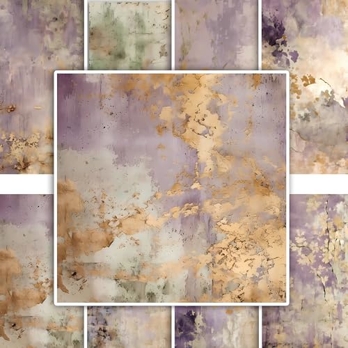 GRAZDesign Fliesenaufkleber Bad & Küche, Altrosa Shabby Natur, Klebefliesen selbstklebend - 20x20cm - 8 Stück von GRAZDesign