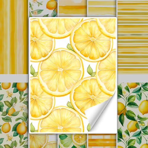 GRAZDesign Fliesenaufkleber Zitronen Küche Gelb Grüne Fliesenbilder selbstklebend - 15x20cm / 40 Stück GRAZDesign Fliesenaufkleber Zitronen Küche Gelb Grüne Fliesenbilder selbstklebend - 15x20cm / 40 Stück von GRAZDesign