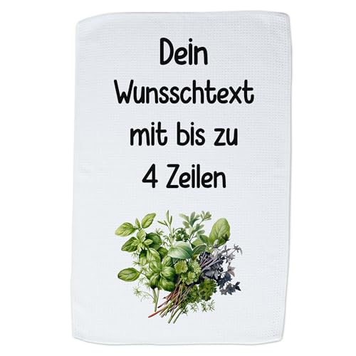 GRAZDesign Geschirrtuch Aufdruck selbst gestalten - Wunschtext - 60x40cm - weiß - personalisiert selber Bedrucken beschriftet GRAZDesign Geschirrtuch Aufdruck selbst gestalten - Wunschtext - 60x40cm - weiß - personalisiert selber Bedrucken beschriftet von GRAZDesign