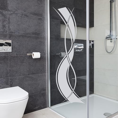 GRAZDesign Glastür Aufkleber Streifen Fenstertattoo Selbstklebende Fensterfolie Wohnzimmer Bad Küche Dusche Aufkleber gegen Glastür-Unfälle 79x30cm GRAZDesign Glastür Aufkleber Streifen Fenstertattoo Selbstklebende Fensterfolie Wohnzimmer Bad Küche Dusche Aufkleber gegen Glastür-Unfälle 79x30cm von GRAZDesign