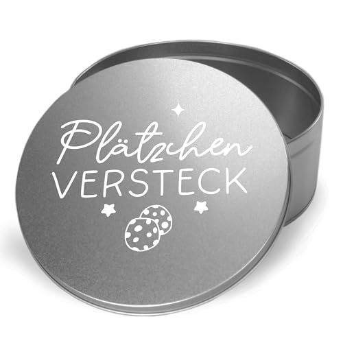 GRAZDesign Keksdose Plätzchen Dose Weihnachtsdose mit Spruch Plätzchen Versteck GRAZDesign Keksdose Plätzchen Dose Weihnachtsdose mit Spruch Plätzchen Versteck von GRAZDesign