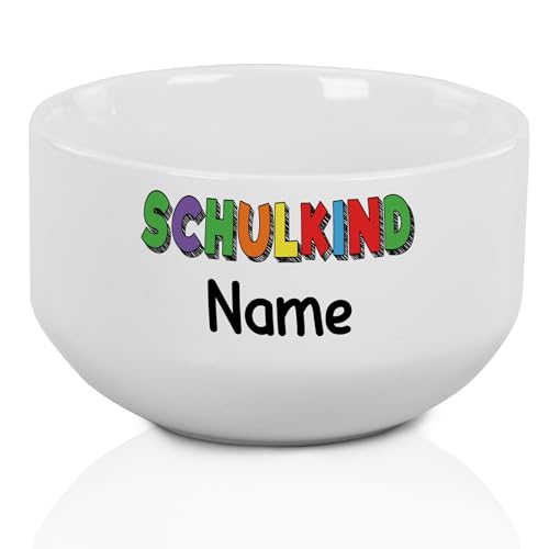 GRAZDesign Personalisierte Müslischale Schulkind 2025 – Geschenk zur Einschulung für Mädchen & Jungen – Individuelle Frühstücksschüssel mit Namen – Einschulungsgeschenk GRAZDesign Personalisierte Müslischale Schulkind 2025 – Geschenk zur Einschulung für Mädchen & Jungen – Individuelle Frühstücksschüssel mit Namen – Einschulungsgeschenk von GRAZDesign