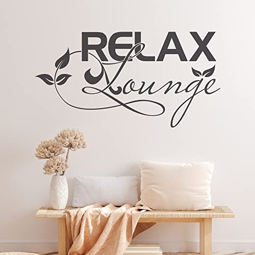 GRAZDesign Wandtattoo Bad Relax Lounge Wellness Wandaufkleber Badezimmer Wand Aufkleber - 78x40cm / 071 grau GRAZDesign Wandtattoo Bad Relax Lounge Wellness Wandaufkleber Badezimmer Wand Aufkleber - 78x40cm / 071 grau von GRAZDesign