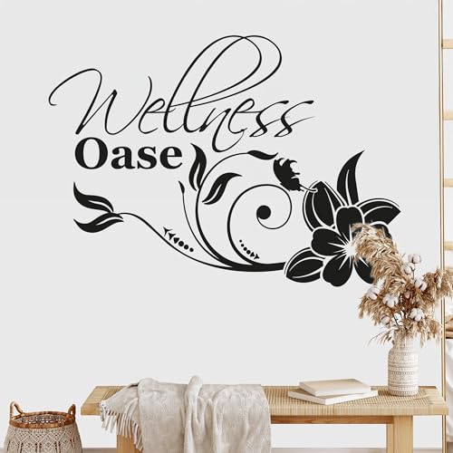 GRAZDesign Wandtattoo Bad Wellnessoase, Wandaufkleber Badezimmer Wand Aufkleber - 70x50cm / 090 silbergrau GRAZDesign Wandtattoo Bad Wellnessoase, Wandaufkleber Badezimmer Wand Aufkleber - 70x50cm / 090 silbergrau von GRAZDesign