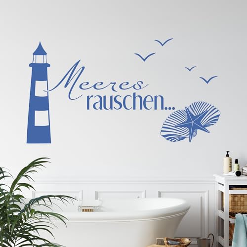GRAZDesign Wandtattoo Badezimmer Leuchtturm maritim Muscheln Türaufkleber Fliesenaufkleber - 92x50cm / 045 hellrosa GRAZDesign Wandtattoo Badezimmer Leuchtturm maritim Muscheln Türaufkleber Fliesenaufkleber - 92x50cm / 045 hellrosa von GRAZDesign