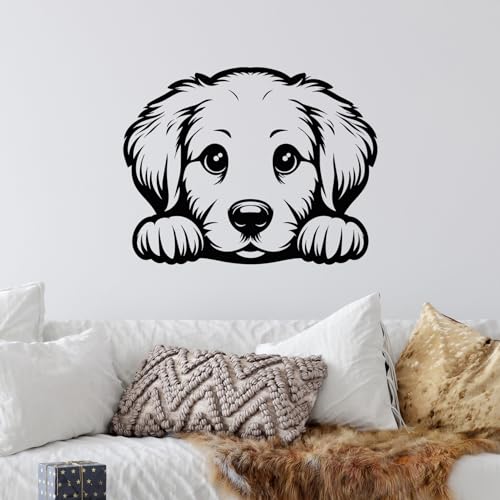 GRAZDesign Wandtattoo Hund - Wandsticker Wandaufkleber selbstklebend Schlafzimmer Wohnzimmer Kinderzimmer - 51x40cm / flieder GRAZDesign Wandtattoo Hund - Wandsticker Wandaufkleber selbstklebend Schlafzimmer Wohnzimmer Kinderzimmer - 51x40cm / flieder von GRAZDesign