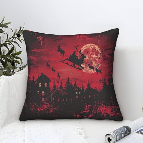 GRBASNDOU Pack Von 1 Weihnachtskissen 45x45cm Polyester Kissenbezüge Für Weihnachtsdekoration Und Schlafbereich Christmas Decorations GRBASNDOU Pack Von 1 Weihnachtskissen 45x45cm Polyester Kissenbezüge Für Weihnachtsdekoration Und Schlafbereich Christmas Decorations von GRBASNDOU