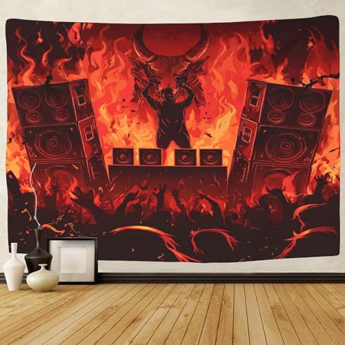Todesfelsen Kunst Wandbehang,heavy Metal Musik Wandteppich Wandteppich Wandkunst Für Schlafzimmer Wohnzimmer Dorm Decor Wandteppich 180cmx230cm Todesfelsen Kunst Wandbehang,heavy Metal Musik Wandteppich Wandteppich Wandkunst Für Schlafzimmer Wohnzimmer Dorm Decor Wandteppich 180cmx230cm von GRBASNDOU