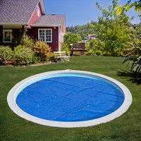 GRE Abdeckplane, Breite: 370 cm, Polyethylen (PE) - blau von GRE