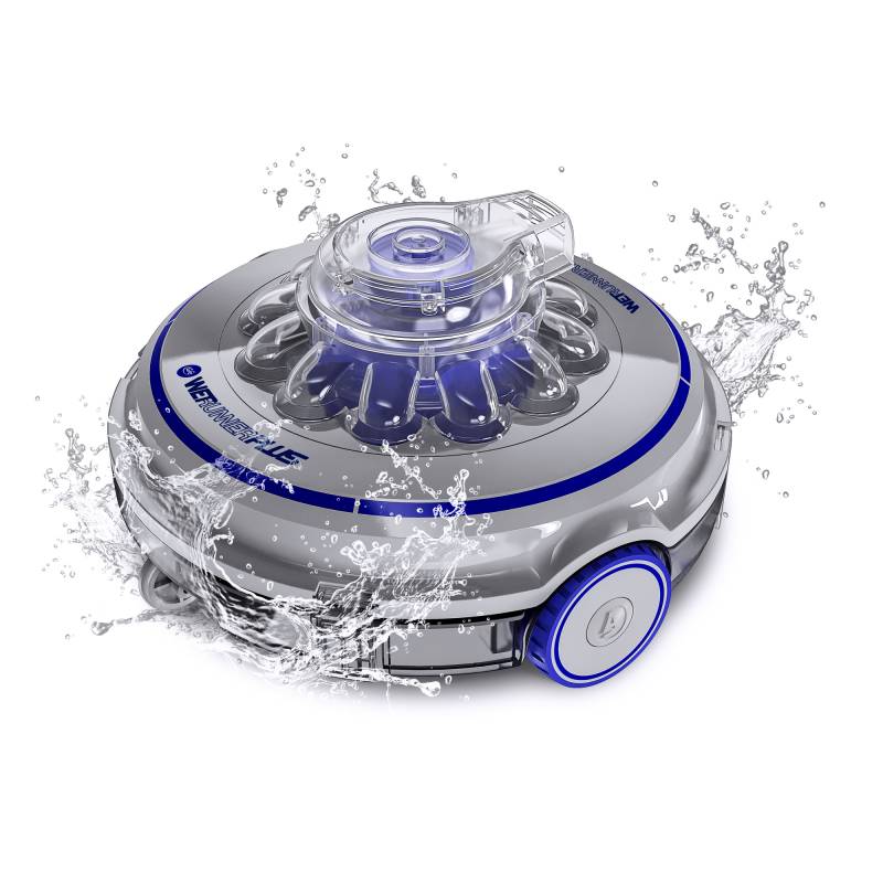 GRE Akku-Poolroboter 'Wet Runner Plus' grau/blau von GRE