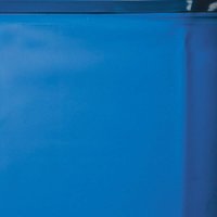 GRE - Blaue Auskleidung für oberirdische quadratische Schwimmbecken 225x225 cm von GRE