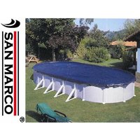 Leinwand Winterabdeckung für ovale Schwimmbecken 915x470 cm - GRE von GRE