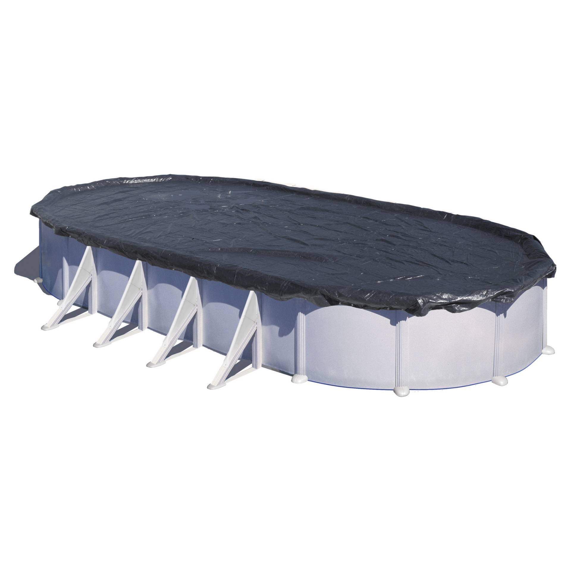 GRE Pool-Winterabdeckung schwarz 410 x 610 cm GRE Pool-Winterabdeckung schwarz 410 x 610 cm von GRE