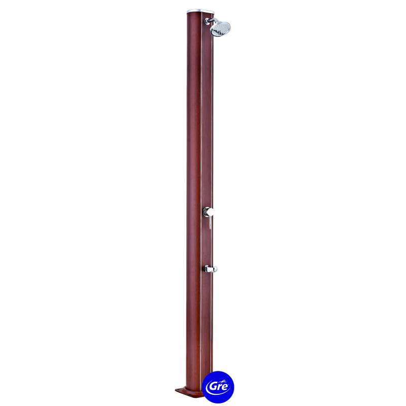 GRE Solardusche Holzoptik 32 l von GRE