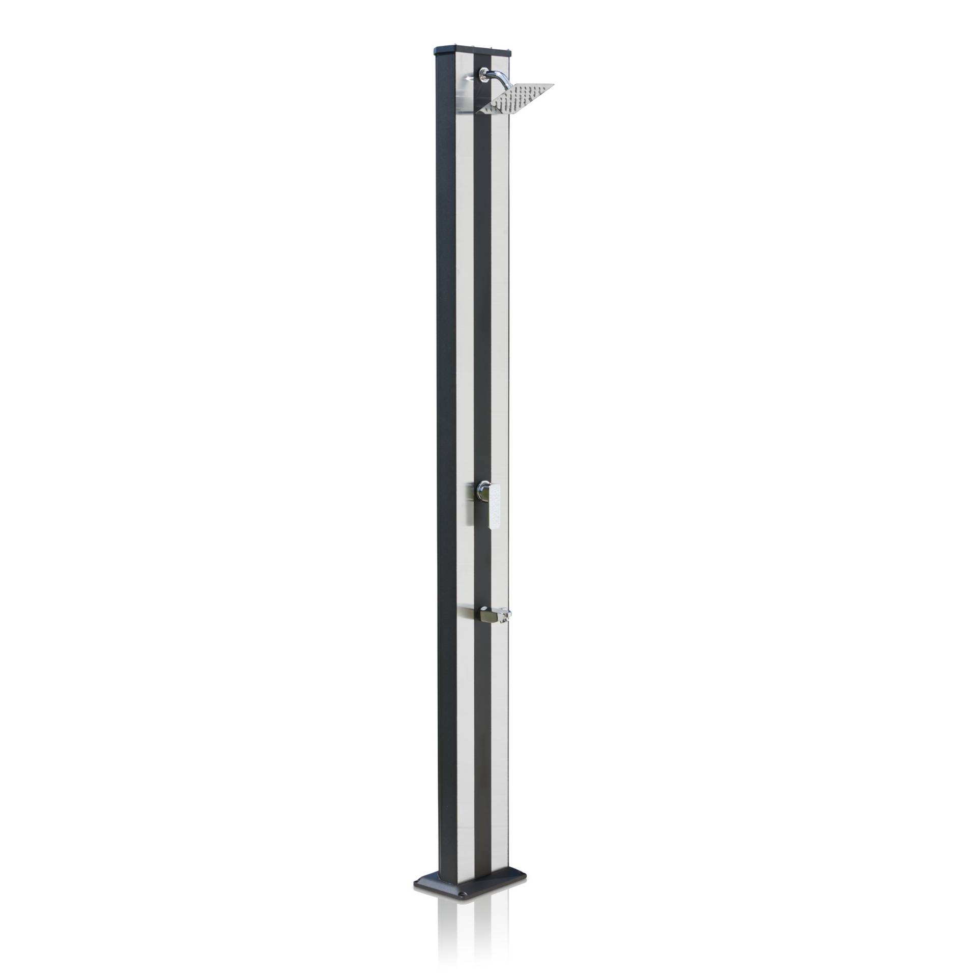 GRE Solardusche 'Luxe' silbern 38 Liter, 20 x 11 x 215 cm GRE Solardusche 'Luxe' silbern 38 Liter, 20 x 11 x 215 cm von GRE