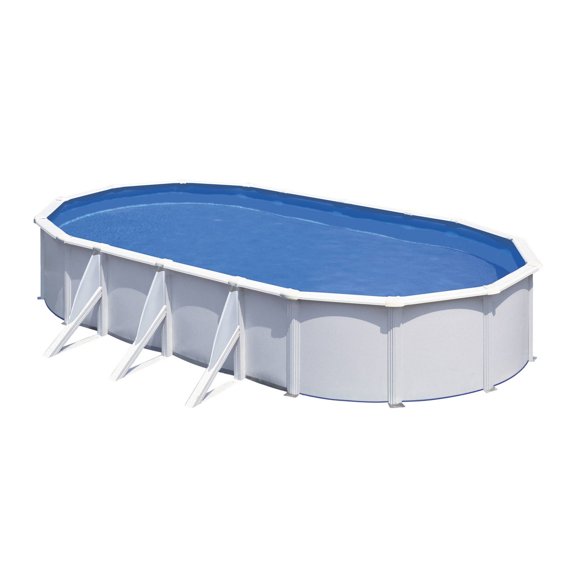 GRE Stahlwandpool-Set 'Fidji' 730 x 375 x 120 cm mit Sicherheitsleiter und Sandfilteranlage GRE Stahlwandpool-Set 'Fidji' 730 x 375 x 120 cm mit Sicherheitsleiter und Sandfilteranlage von GRE