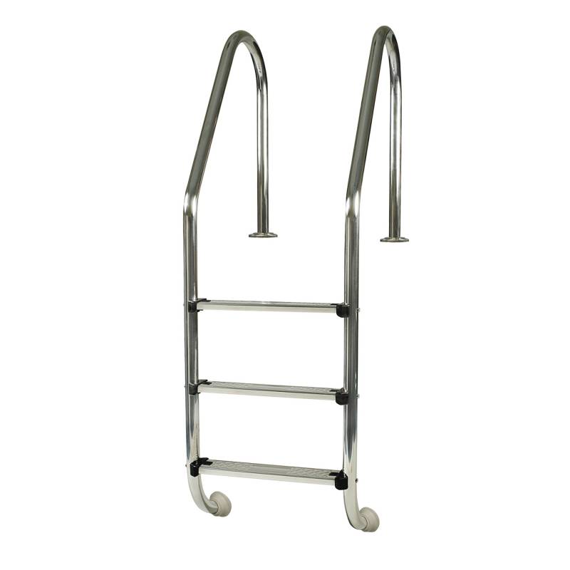 GRE Tiefbeckenleiter 3 Stufen Edelstahl 175 x 73 cm von GRE