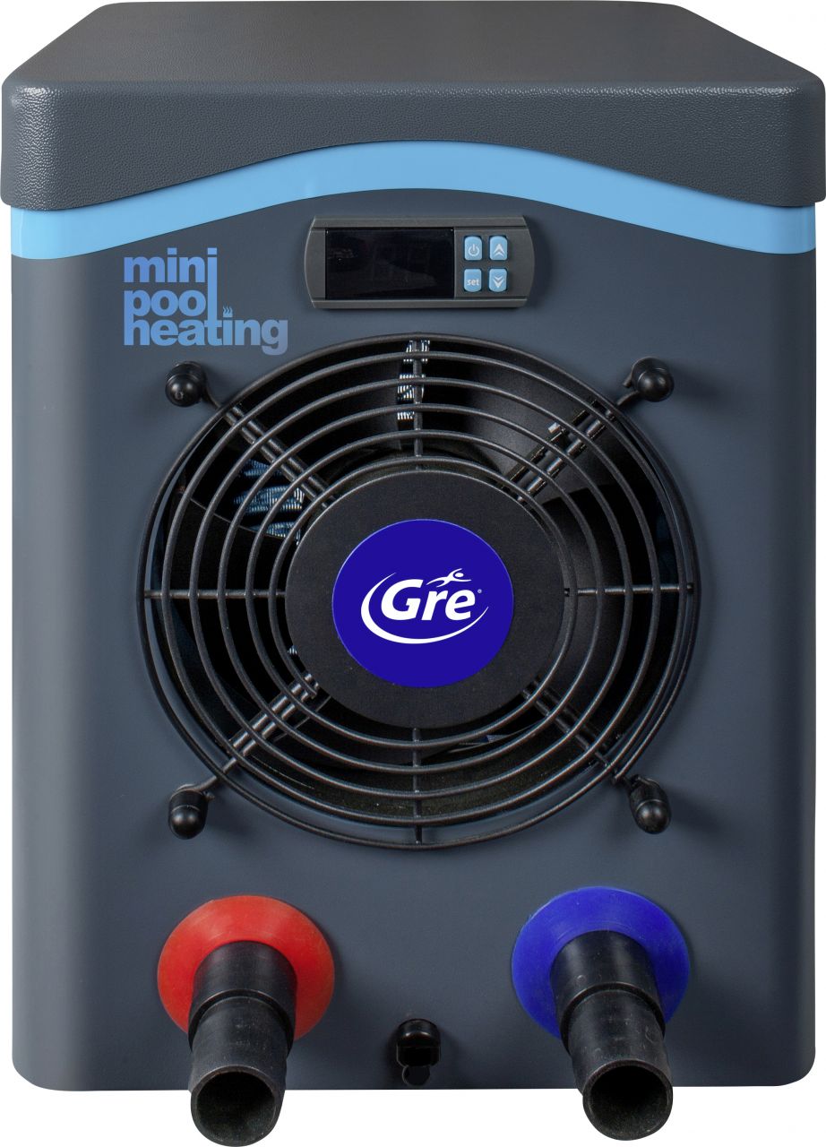 Gre Mini-Wärmepumpe für Pools bis 20 m3 43,5 x 31 x 37,5 cm von GRE