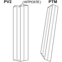 GRE - Poste lateral + Poste vertical para piscinas . Ref. KPOSTE1295. von GRE