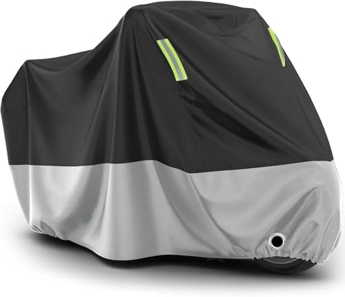 GREB Motorrad Abdeckplane für Aprilia SX 125 2008-2024 2025, Outdoor Wasserdicht Winddicht UV Beständiges Motorrad Schutzhülle Abdeckplanen Zubehör von GREB