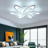 60W LED Acryl Deckenleuchte Wohnzimmer Esszimmer modern Deckenlampe Badlampe Kaltes Weiß von GREELUSTR