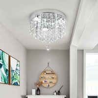 LED Kristall Deckenleuchten Kronleuchter Deckenlampen Lüster Wohnzimmer 15W Kaltes Weiß von GREELUSTR