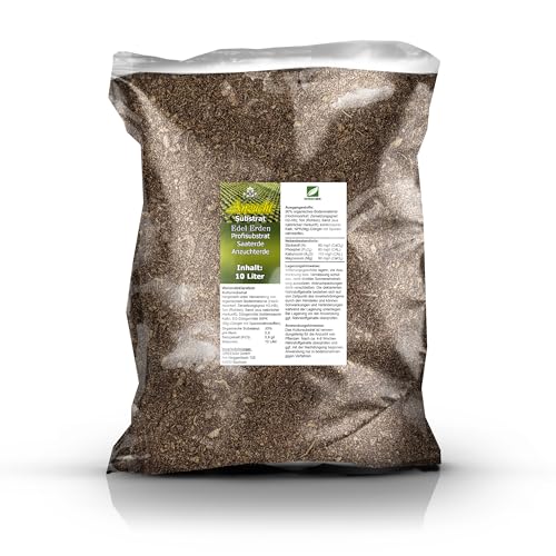 Anzuchterde Premium Aussaaterde Saaterde Universal 10 Ltr. - Profi Linie Substrate - Blumenerde von GREEN24