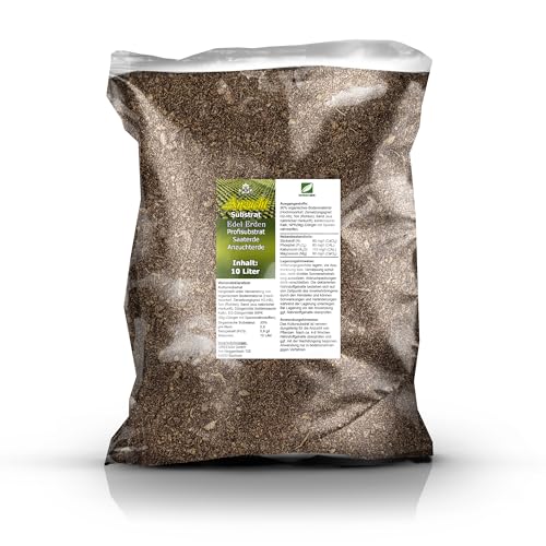 Anzuchterde Premium Aussaaterde Saaterde Universal 10 Ltr. - Profi Linie Substrate - Blumenerde von GREEN24