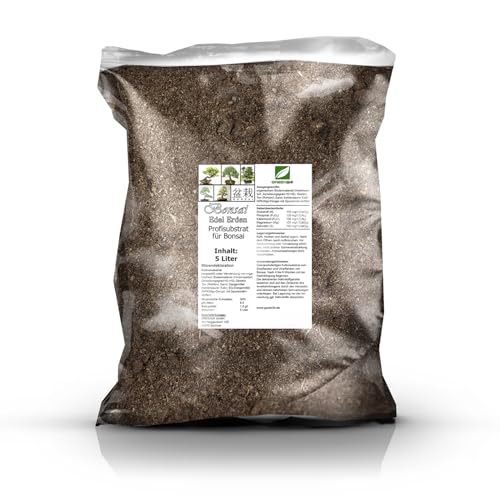 Bonsaierde Bonsaisubstrat - 5 Ltr. Profi Linie Substrat für Bonsai zum Umtopfen und Kultivieren Bonsaierde Bonsaisubstrat - 5 Ltr. Profi Linie Substrat für Bonsai zum Umtopfen und Kultivieren von GREEN24