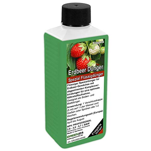 Erdbeer-Dünger HIGH-TECH Spezial Dünger für Erdbeer-Pflanzen, Fragaria Arten von GREEN24