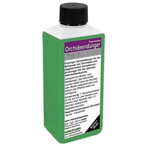 GREEN24 Orchideen-Dünger Premium Flüssigdünger aus der Profi Linie von GREEN24