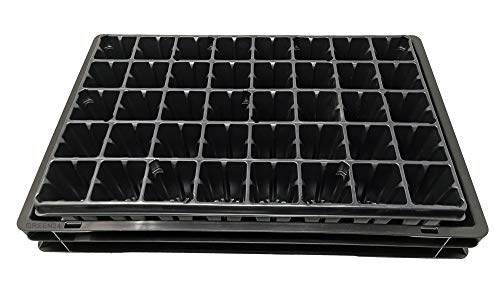 GREEN24 Wannen-Set KGT-40 Gärtner PRO mit Wanne, Bewässerungs-Kapillar-Matte und Topfplatte mit 40 Töpfen (Topfmaß 62 x 62 x 90 mm) von GREEN24