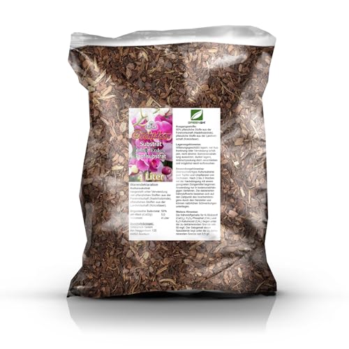 Orchideenerde Premium Erde für Orchideen - 4 Ltr. - Profi Linie Substrat Orchideenerde Premium Erde für Orchideen - 4 Ltr. - Profi Linie Substrat von GREEN24