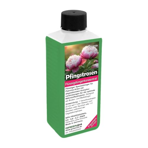Pfingstrosen-Dünger - Päonien Super-Konzentrat für gesunde Pflanzen 250 ml Pfingstrosen-Dünger - Päonien Super-Konzentrat für gesunde Pflanzen 250 ml von GREEN24