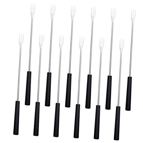 GREENADSCAPE Fondue-gabeln 12er-set Schokoladen-käse-fondue-gabeln Griff Aus Edelstahl Für Die Küche von GREENADSCAPE