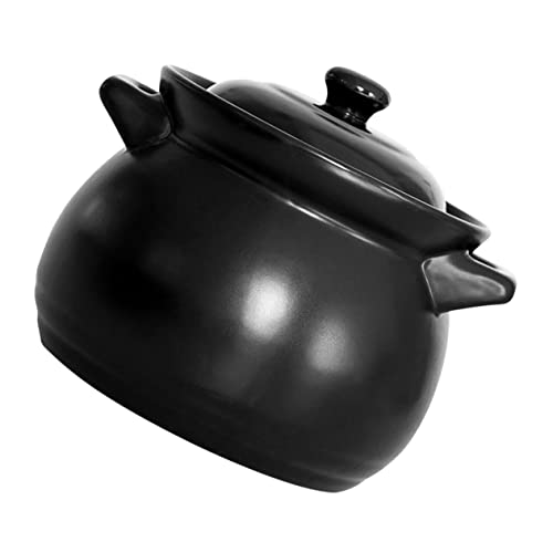 GREENADSCAPE 1 Stück Mehrzweck-auflaufform Hochtemperaturbeständiger Topf Kleiner Keramik-auflauf Für Suppentopf Küchenbedarf von GREENADSCAPE